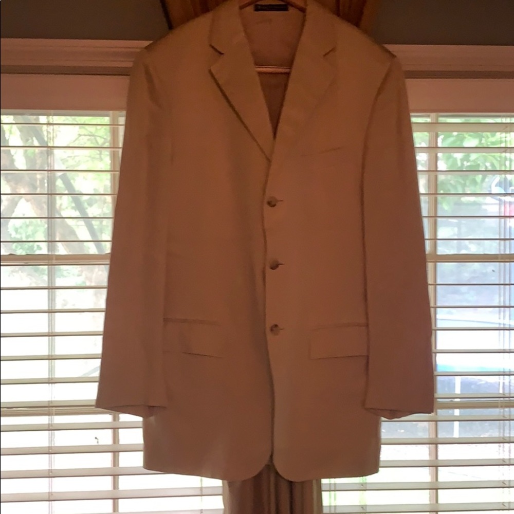Polo Italian silk 3 button suit